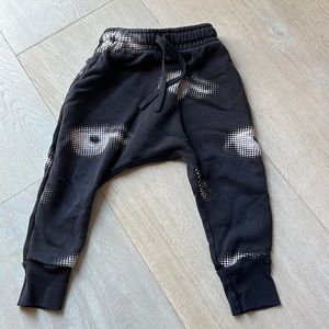 Nununu sweatpants - boys/girls - size 18-24 months - black